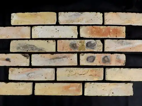 Antikriemchen Backsteinverblender Klinkerriemchen Verblender rustikale Wand Flachverblender original historisch Mauerstein 