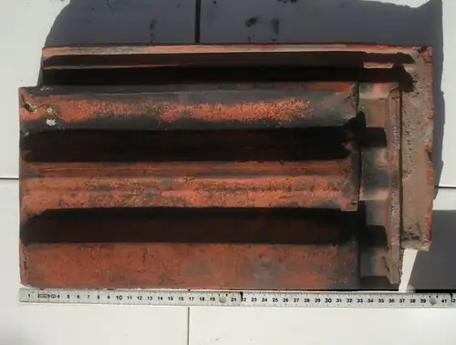  Dachziegel Doppelmuldenpfalzzie​gel Muldenziegel Pflazziegel Carport Backhaus Mauerabdeckung 