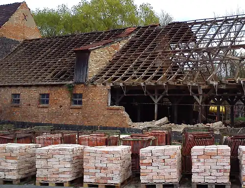 Ziegelboden Mauersteine Backsteine Rückbausteine Bodenziegel Steinboden Steingut terracotta Ziegelfliesen Ziegelpflaster Landhaus