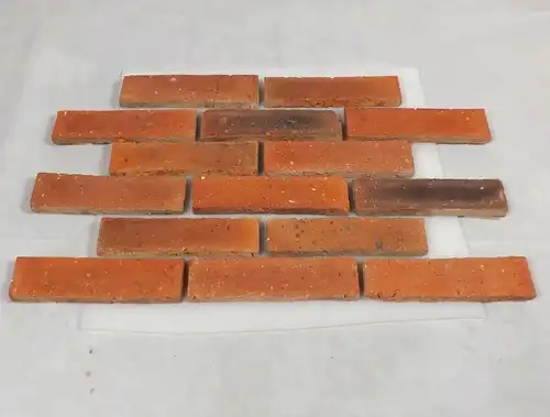 Antik Riemchen Bodenfliesen Terracotta Ziegelboden Küchen Boden alte Mauersteine Landhaus shabby chic