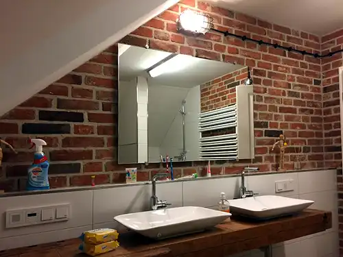 Schöne Idee für Wand Deko Gestaltung Tattoo Aufkleber Sticker Fliesen modern Upcycling Steine Antik
