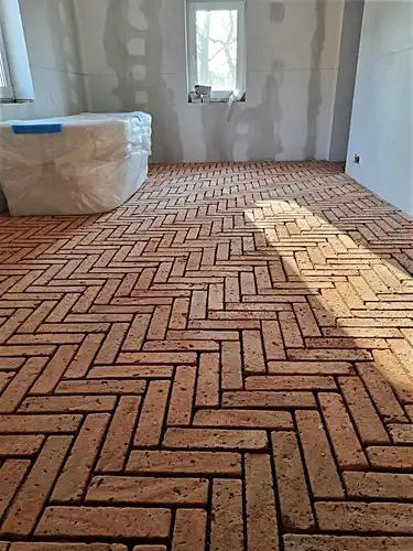  Antik Riemchen Terracotta Ziegel boden fliese Küche Bad Lounge alte Mauersteine Landhaus shabby chic