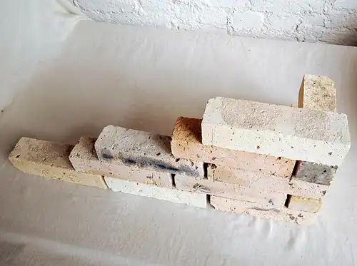  Beige gelbe Naturstein Optik Verblender Klinker Ziegel Riemchen Bricks Echtsteinwand Steinpaneele