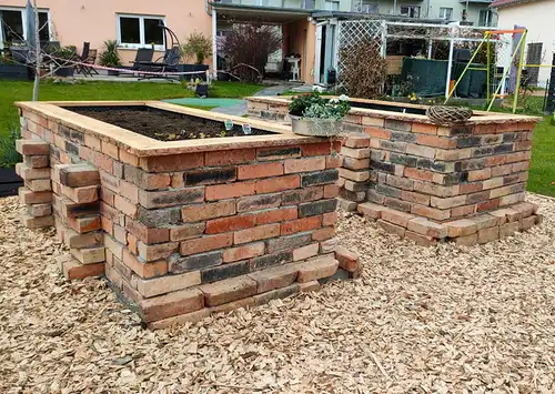  Rot Naturstein Optik Verblender Klinker Ziegel Riemchen Bricks Echtsteinwand Steinpaneele