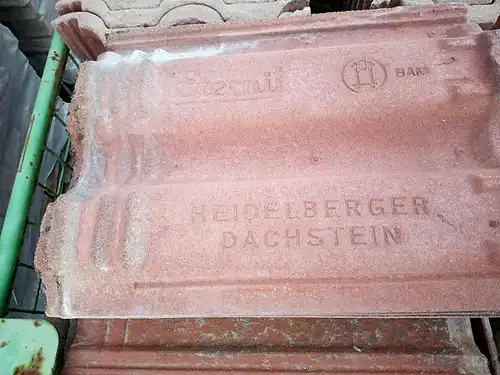 Gebrauchte Dachziegel Heidelberger Dachstein Frankfurter Pfanne rosa sofort bundesweit lieferbar