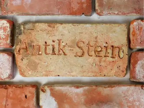  Haus Ziegel Stein Gravur personalisiert original 120 Jahre alter Klinker mit eigener Inschrift