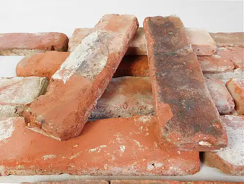  Steinzeug Steingut Fliesen Grobkeramik Terracotta Landhaus Optik handform alte Mauer Ziegel Stein