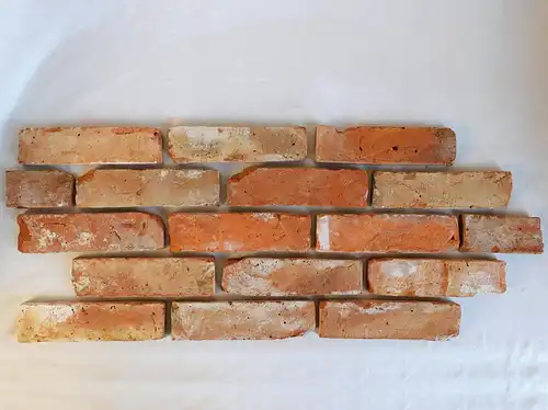 Verblendstein Optik Ziegel Riemchen Raum Gestaltung Stein Wand Trend Design used look