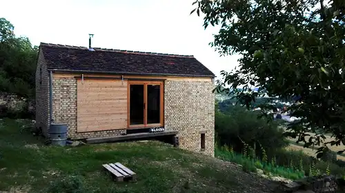  Rohbau Massivhaus Tiny house komplett antik Klinker Ziegel Rückbau Backsteine regional nachhaltig