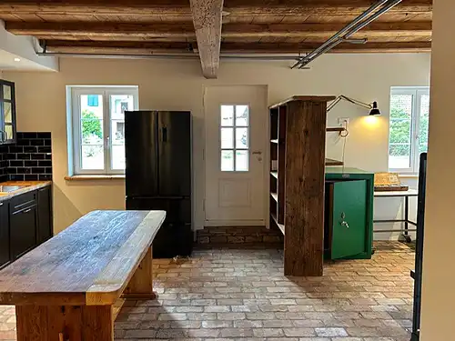 Boden Platten Fliesen Landhaus rustikal terracotta Rückbau Mauer Ziegel Klinker Feldbrand Handmade