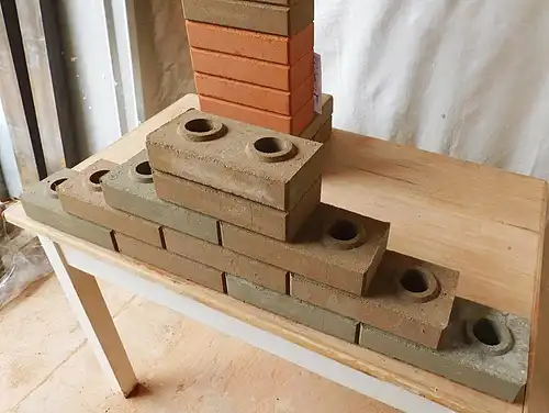 Recycling Lego Ziegel Klinker beton zement mauerstein gartengestaltung Galabau Hausbau