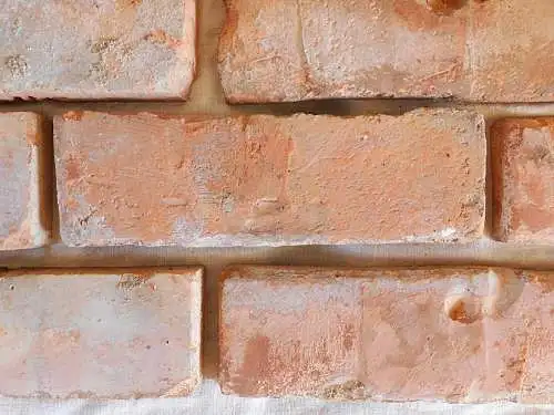 Loft Ziegel Klinker Riemchen Fliese Wand gestaltung Antik used look shabby Style used look 