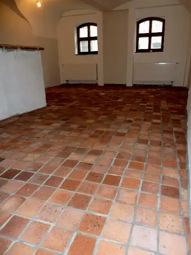 terracotta Bodenplatten Klinker Mauersteine Backsteine Ziegel Bodenziegel Pflastersteine Terrasse