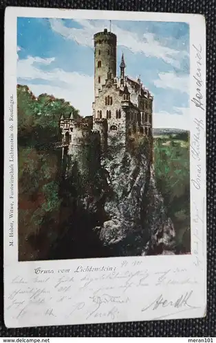 Gruß vom Lichtenstein1901, gelaufen Braunschweig