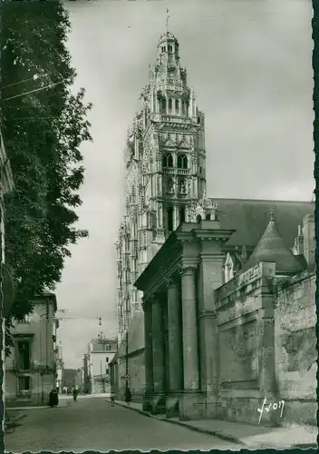 Alte Echtfotokarte Tours, Frankreich