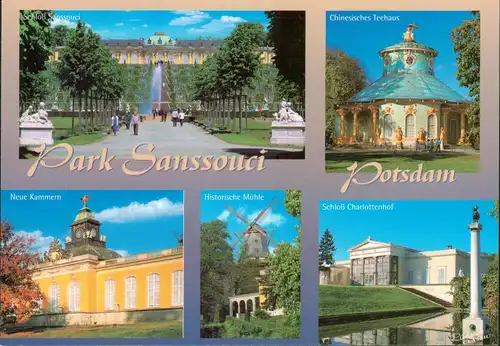 Neue Farbkarte Potsdammit Park Sanssouci