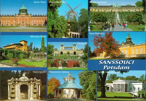 Vielfachkarte Sanssouci Potsdam