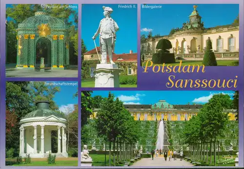 Neue Fabkarte Potsdam Sanssouci