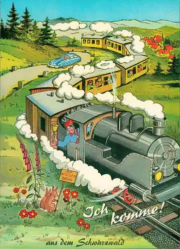 Scherzkarte Schwarzwald