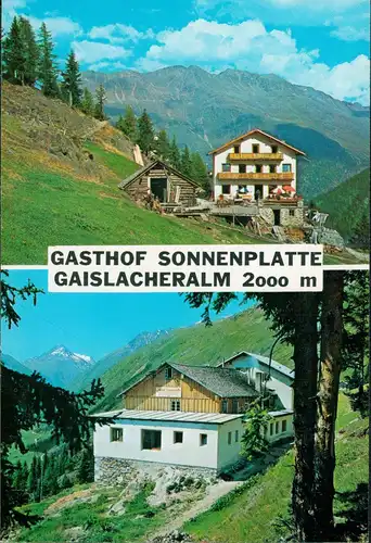 Gaislacheralm bei Sölden