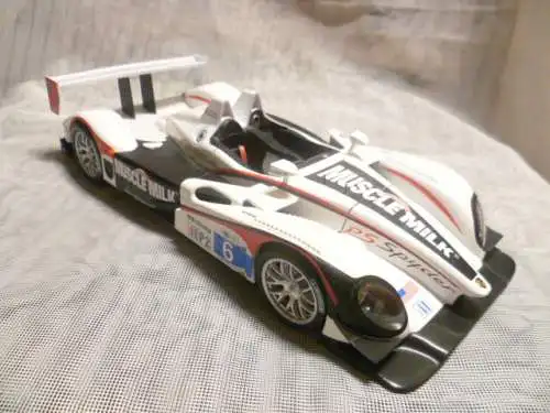 Porsche RS Spyder, 1:18, Muscle Milk, Team Cytosport, ALMS 2010, Norev, Diecast, Metallmodell, Klaus Graf, Greg Pickett, Rennsport, Modellauto,