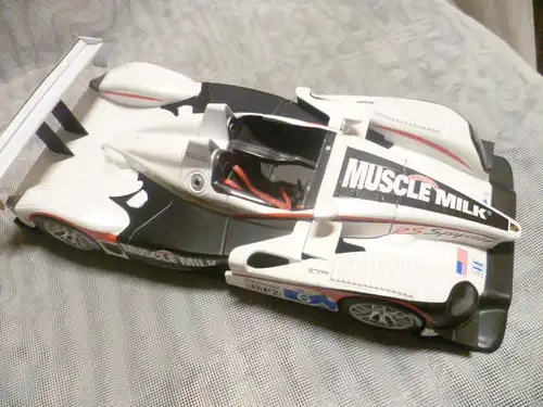 Porsche RS Spyder 2010-N°6 Muscle Milk Team Cytosport 1/18 aus Metall Maßstab 1/18 Sammlermodell