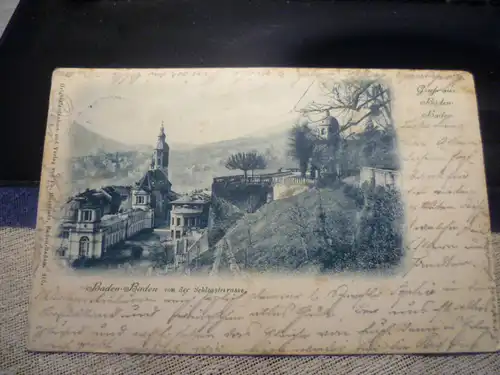 Gruss aus Annweiler gelaufen 1900