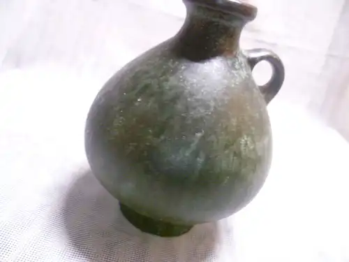 Vase, Krug, 13,3 cm, Lava Glasur 60er J., Ruscha Keramik Nr. 351 Höhe: 13 cm aus der VItrine!!