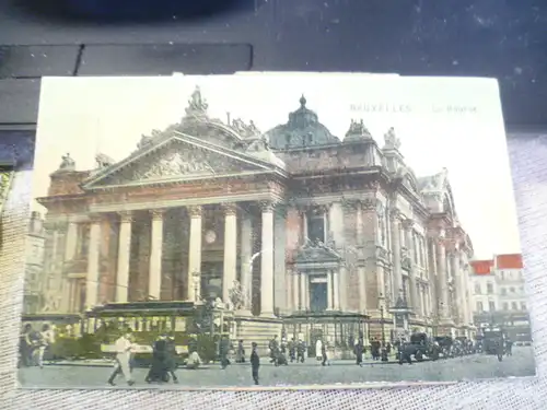 Bruxelles ; col.  La Bourse  Karte  ist nicht gelaufen um 1915 