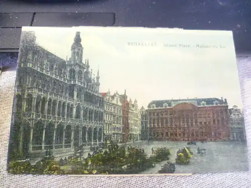 Bruxelles ; col.  Grand Place Maison du Roi  Karte  ist nicht gelaufen um 1915 