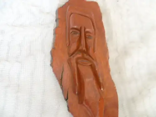 Chinese Wandbild Bildhauer H.K Höhe: 26cm  Vintage der 1950 Jahre  aus meiner Vitrine