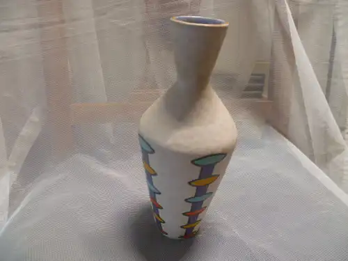 Vase Überlacker Ü-Keramik 1011/22 Rockabelly Period 1950-60 Height 23 cm
