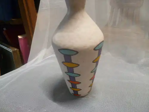 Vase Überlacker Ü-Keramik 1011/22 Rockabelly Period 1950-60 Height 23 cm