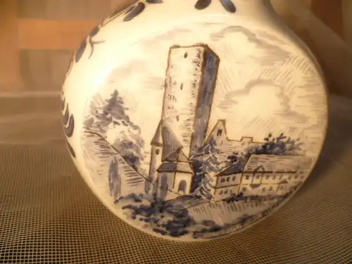 6927 Heinsheim Schloss Ehrenberg porcelain vase Vintage 1960-70