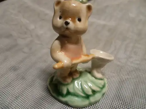 Steiff ??Hummel ?? oder in der Art Goebel Vintage 3 Stück Bären wohl 1960/70 Jahre alle aus meiner Vitrine