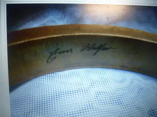 Art Nouveau knitting frame made of maple by time 1900