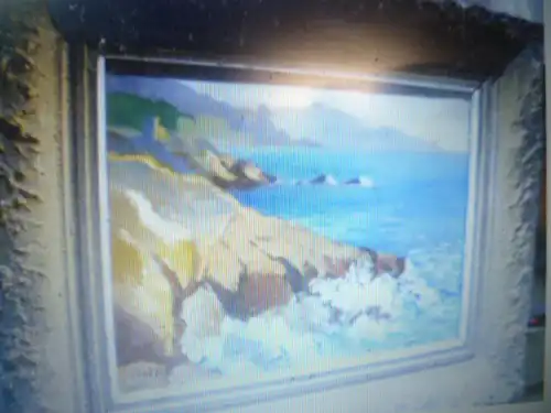 Lucien Victor Felix Delpy "Coast of Antibes" France 1898 Paris-1967 Lorient