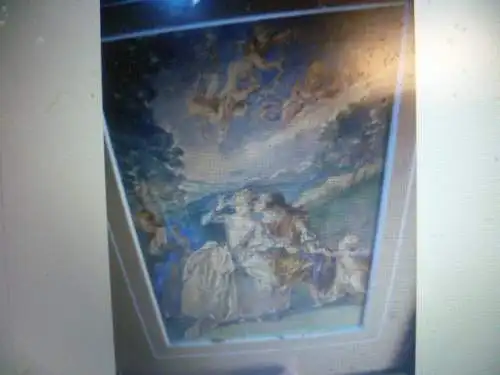 Professor Adolph Schroedter ; Galante Gesellschaft mit Engelchen 28.06. 1805 in Schwedt/Oder 9. Dezember 1875 in Karlsruhe