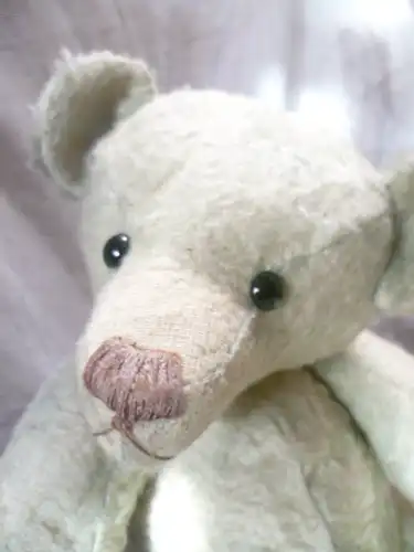 Seltener, antiker Vorkriegs- ausgeprägter ganz besonderer buckeliger Charakter Teddybär  Ein uralter, charmanter Bär wohl um 1920 er Jahre