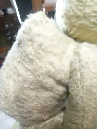 Seltener, antiker Vorkriegs- ausgeprägter ganz besonderer buckeliger Charakter Teddybär  Ein uralter, charmanter Bär wohl um 1920 er Jahre