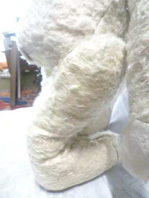 Seltener, antiker Vorkriegs- ausgeprägter ganz besonderer buckeliger Charakter Teddybär  Ein uralter, charmanter Bär wohl um 1920 er Jahre 7