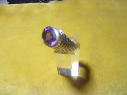 Großer ovaler Amethyst 15 mmx13mm Vintage 925Silber Damenring aus den 1980 in den 1990 Jahren von einem Juwelier angekauft !