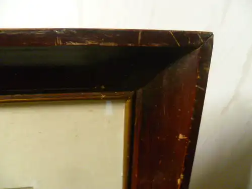 Thoma Hans 1839 -1924 "Greisin = Schwester" um 1900-1910 Kohle oder Silbestiftzeichnung um 1900 - 1910 entstanden , rechts im Bild signiert