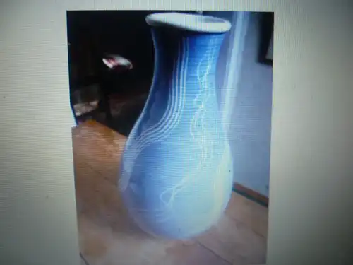 SMF Vintage Schramberg "Windsor" Vase gemarkt! Designerstück Dekor sehr selten zu finden, Maße Höhe 22 cm