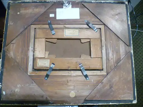 Anton Windmaier 1840 Pfarrkirchen-1896 München"Schloss Emming bei 84347 Eresing , unter mit rotem Regenschirm spazierendesPärchen