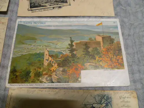 Konvolut Postkarte 7 Stück aus Baden Baden das Konvolut