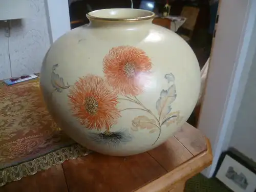 Wächtersbach Vase handbemalt Modell 9352/2 Entwurf Ursula Fesca - 50er Jahre Am Stand gemarkt aus meiner Vitrine