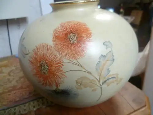 Wächtersbach Vase handbemalt Modell 9352/2 Entwurf Ursula Fesca - 50er Jahre Am Stand gemarkt aus meiner Vitrine