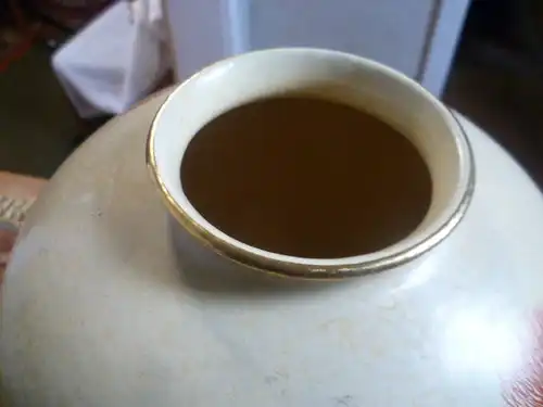 Wächtersbach Vase handbemalt Modell 9352/2 Entwurf Ursula Fesca - 50er Jahre Am Stand gemarkt aus meiner Vitrine