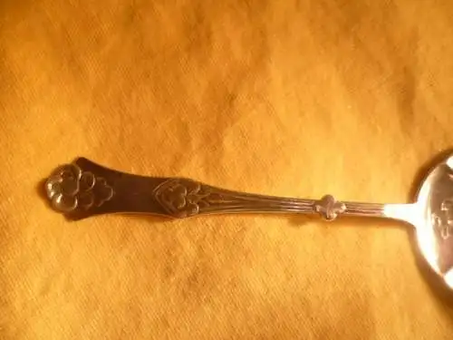 Gebäckschäufelchen Simon Groth Silbermanufaktur Dänemark gegr 1863 gefertigt bis 1904 datiert 1915 ein Vorlagelöffel Ihr feines Gebäck
